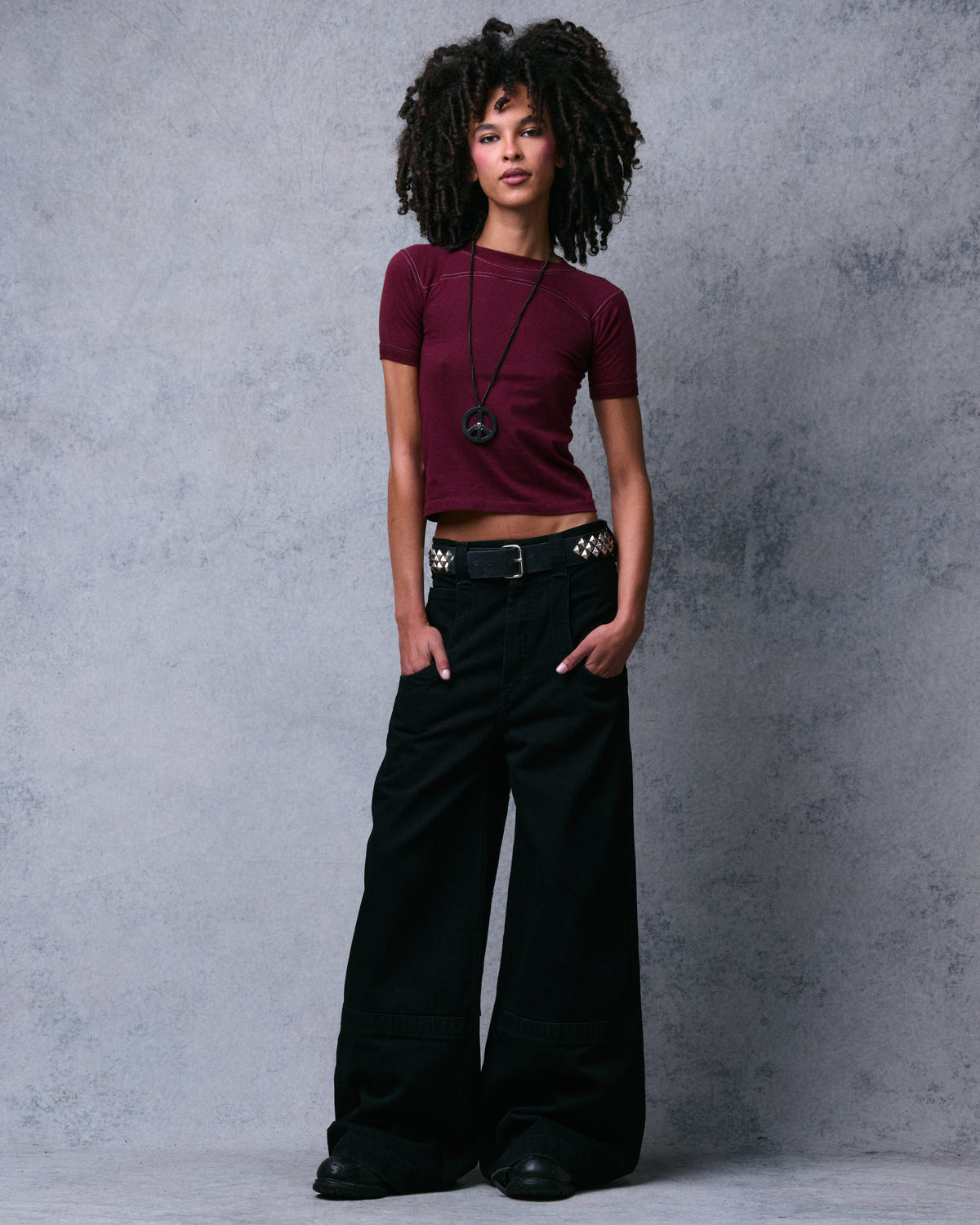 The Camilla Jeans. 27”. Jet Black.
