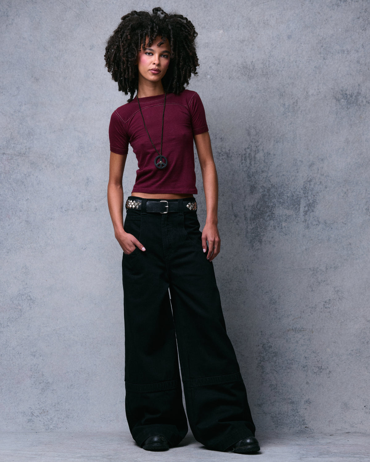 The Camilla Jeans. 27”. Jet Black.