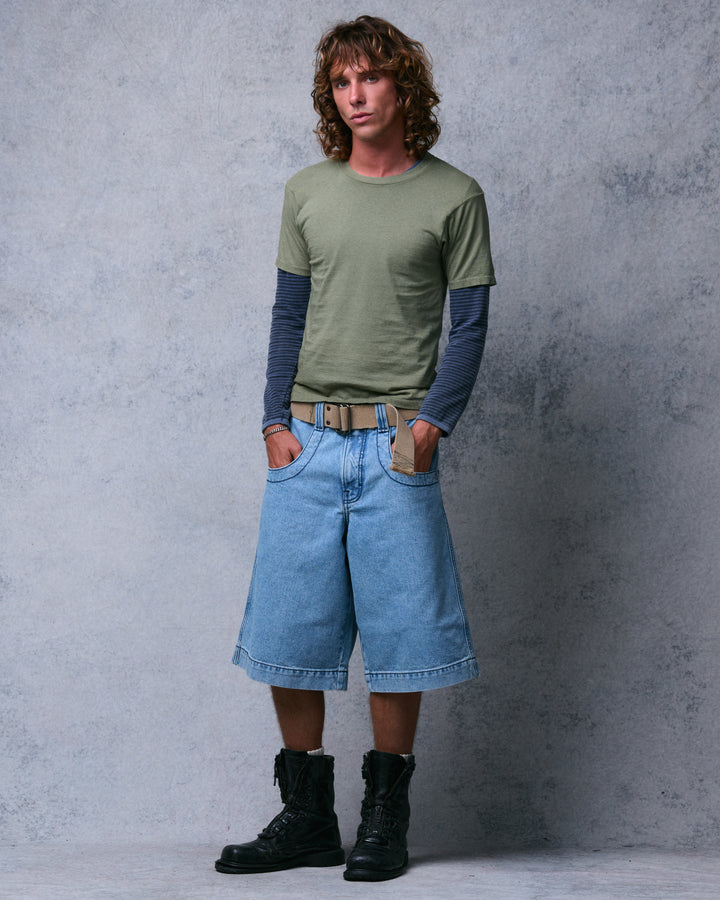 101 Twin Cannon Shorts. 14" Inseam. Antique.