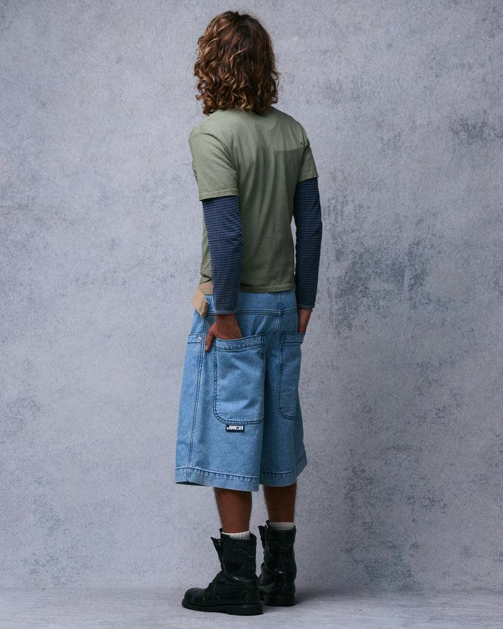 101 Twin Cannon Shorts. 14" Inseam. Antique.
