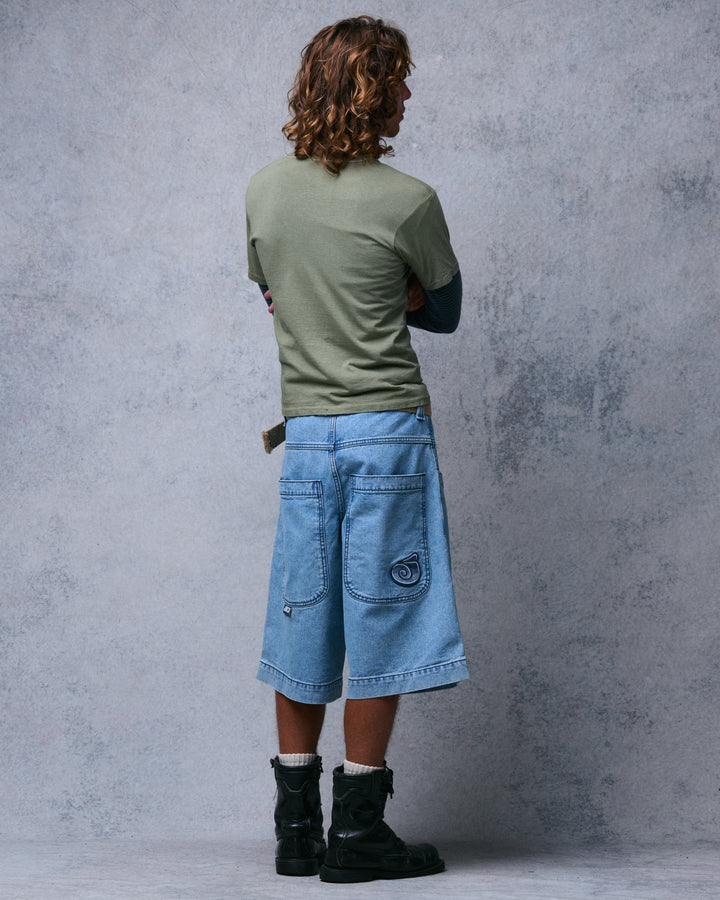101 Twin Cannon Shorts. 14" Inseam. Antique.