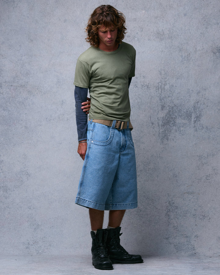 101 Twin Cannon Shorts. 14" Inseam. Antique.