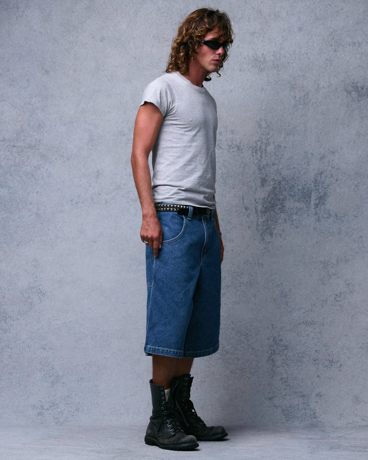 179 Pipes Shorts. 14" Inseam. Dark Stone.