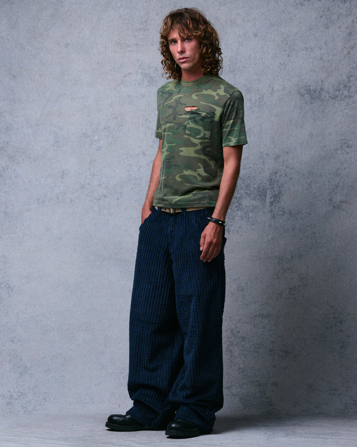 Wizard. 24". 2 Wale Corduroy. Navy.