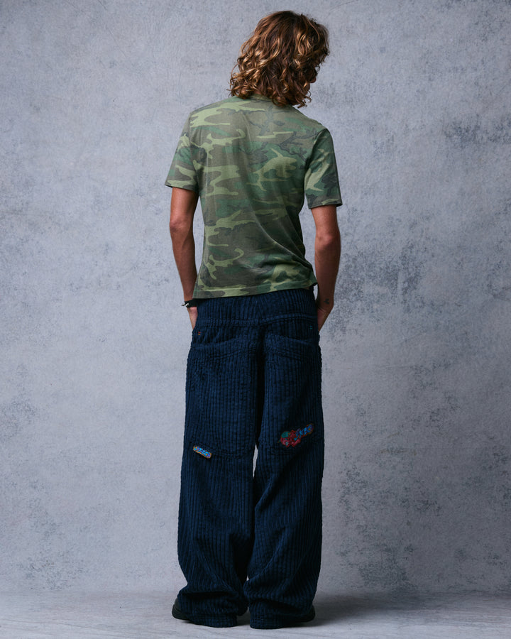 Wizard. 24". 2 Wale Corduroy. Navy.