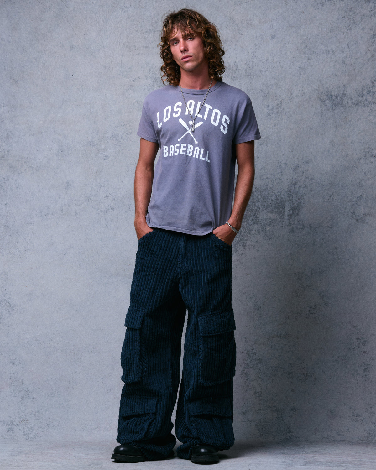 Legacy. 24". 2 Wale Corduroy. Navy.