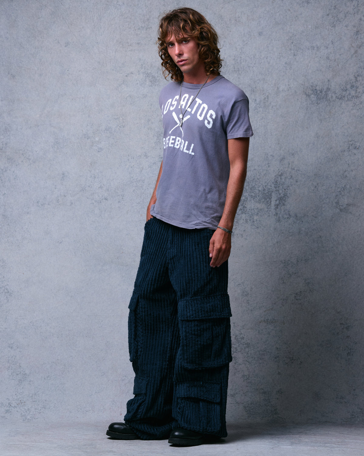 Legacy. 24". 2 Wale Corduroy. Navy.