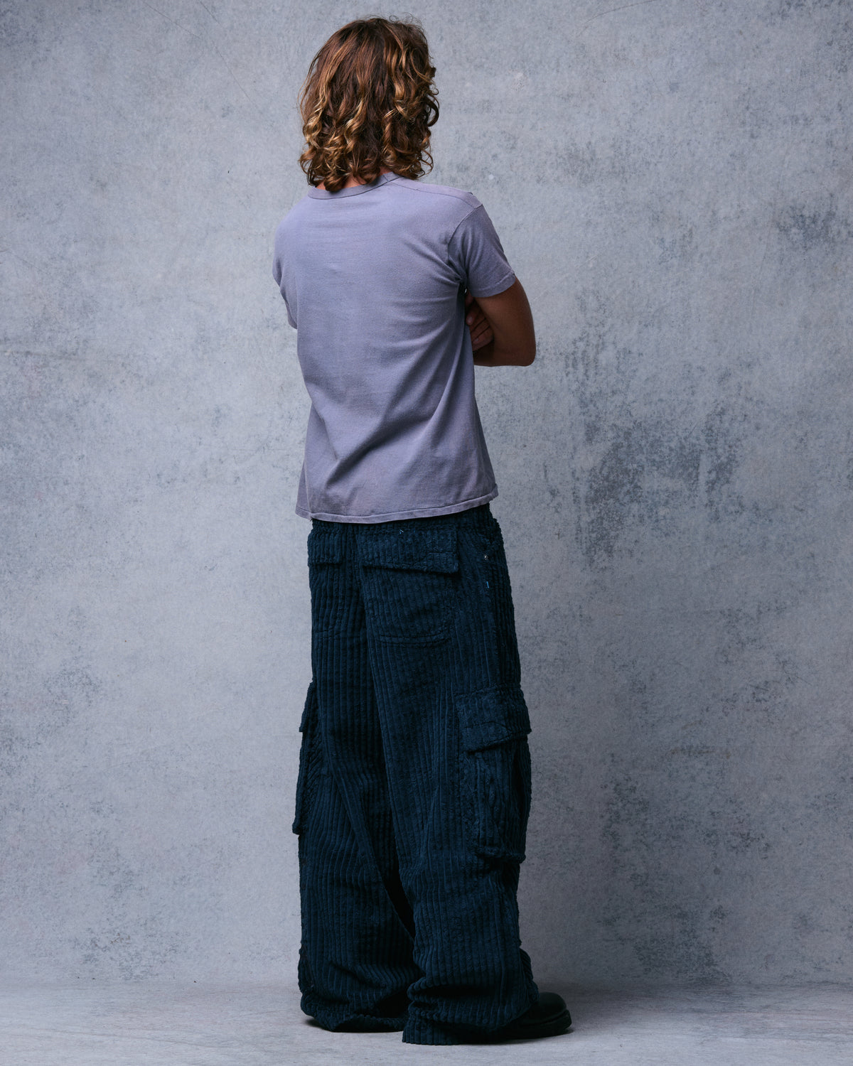 Legacy. 24". 2 Wale Corduroy. Navy.