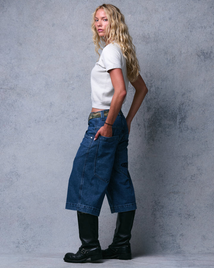 W Wide Load Shorts. 17" Inseam. Dark Stone.