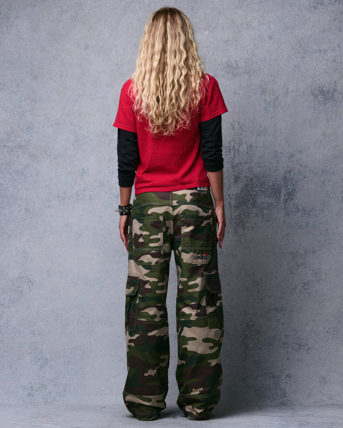 W Indicator Cargo Pants. 22". Swamp Camo.