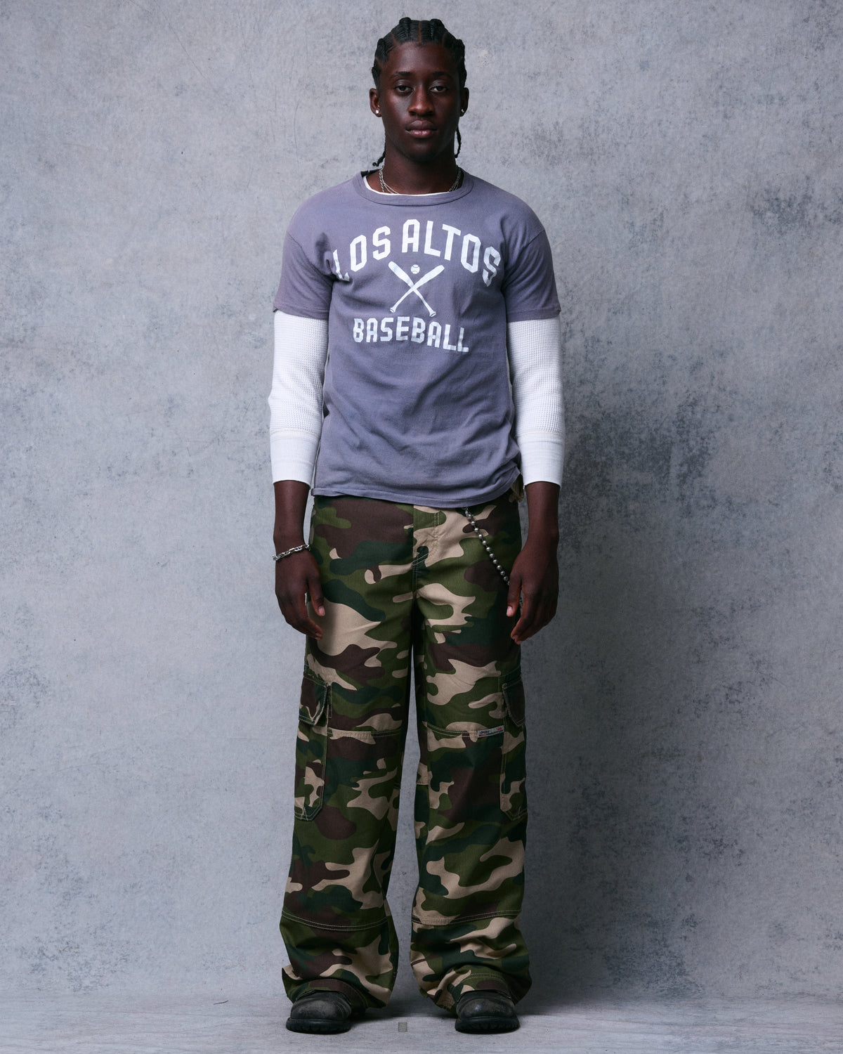 Indicator Cargo Pants. 22”. Swamp Camo.