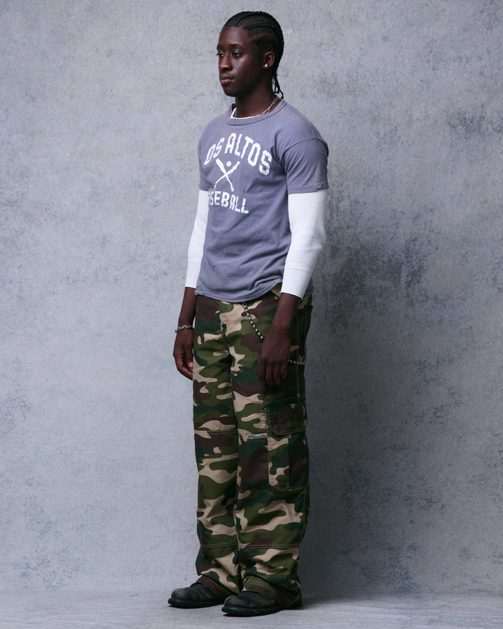 Indicator Cargo Pants. 22”. Swamp Camo.