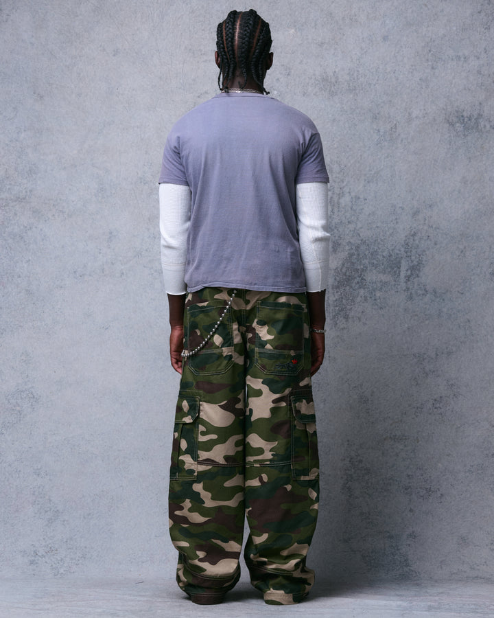 Indicator Cargo Pants. 22”. Swamp Camo.