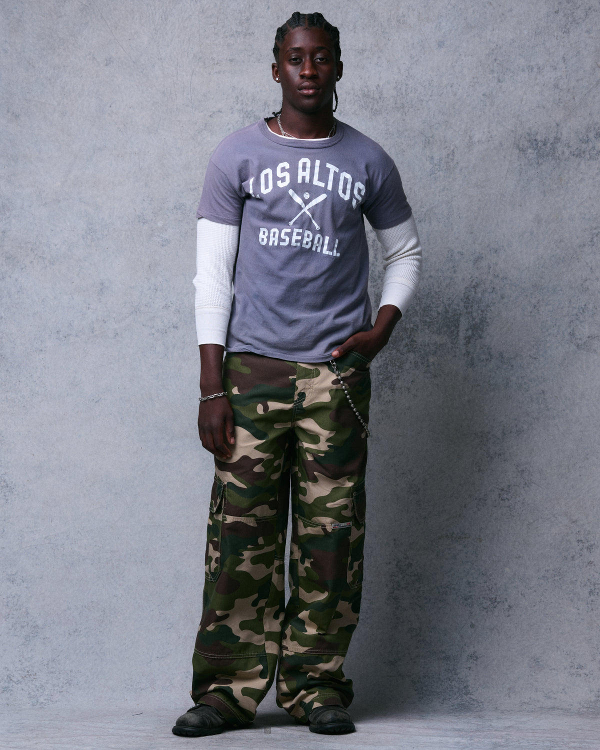 Indicator Cargo Pants. 22”. Swamp Camo.