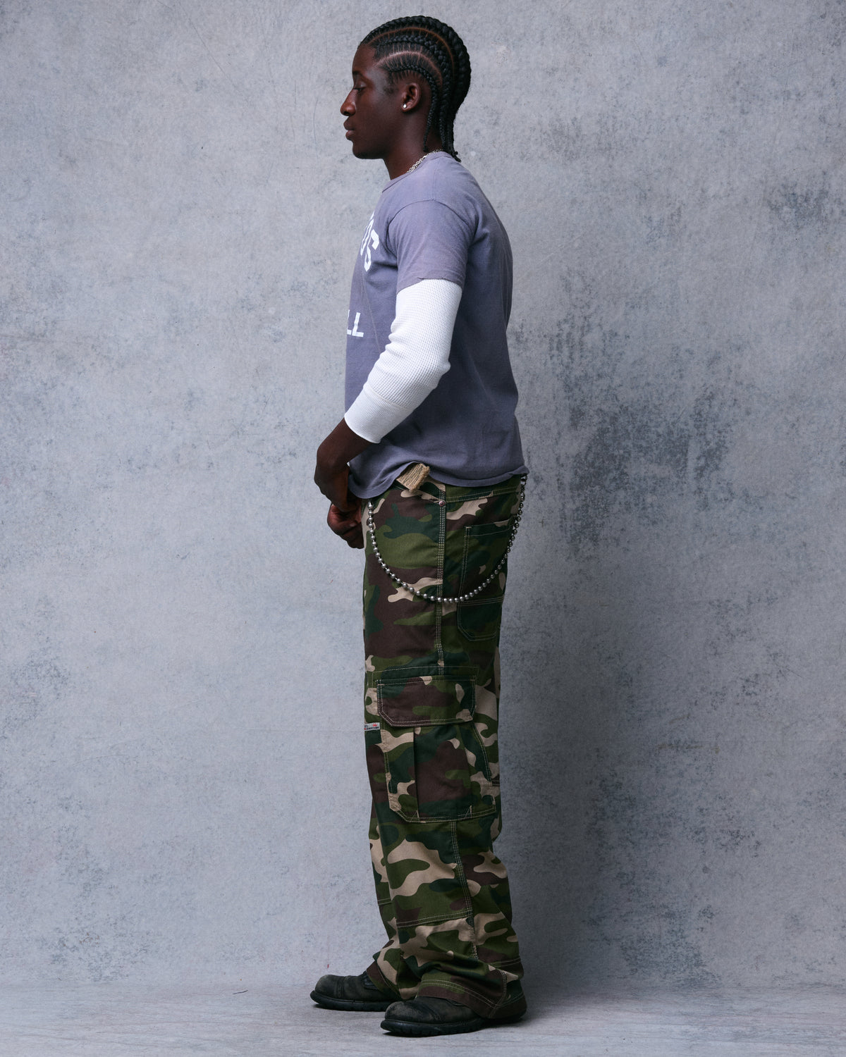 Indicator Cargo Pants. 22”. Swamp Camo.