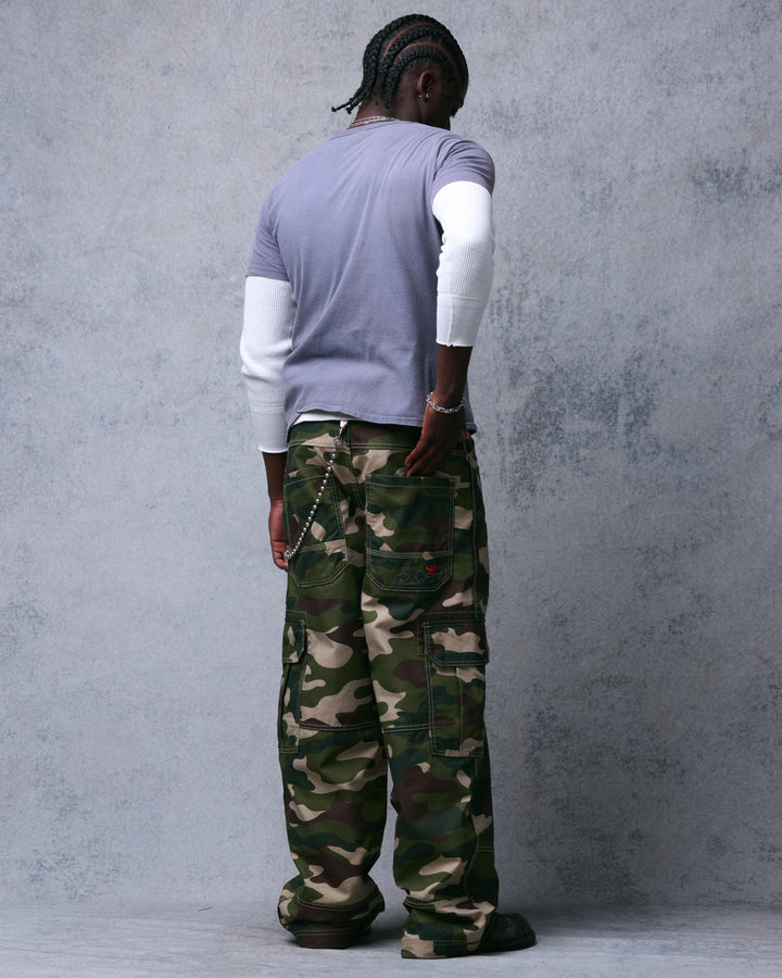 Indicator Cargo Pants. 22”. Swamp Camo.