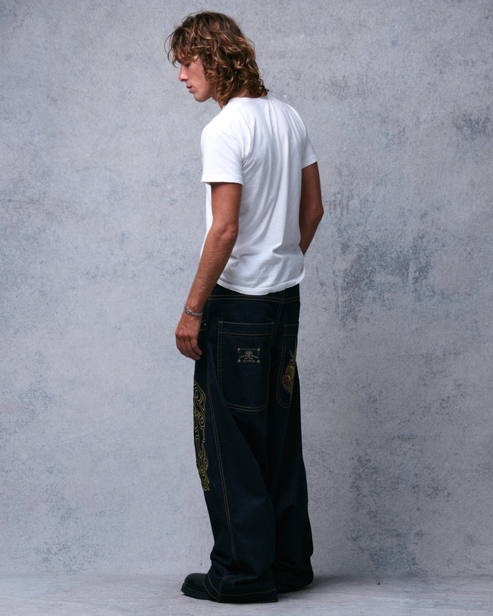 1101 Royal Twin. 26". Dark Indigo.