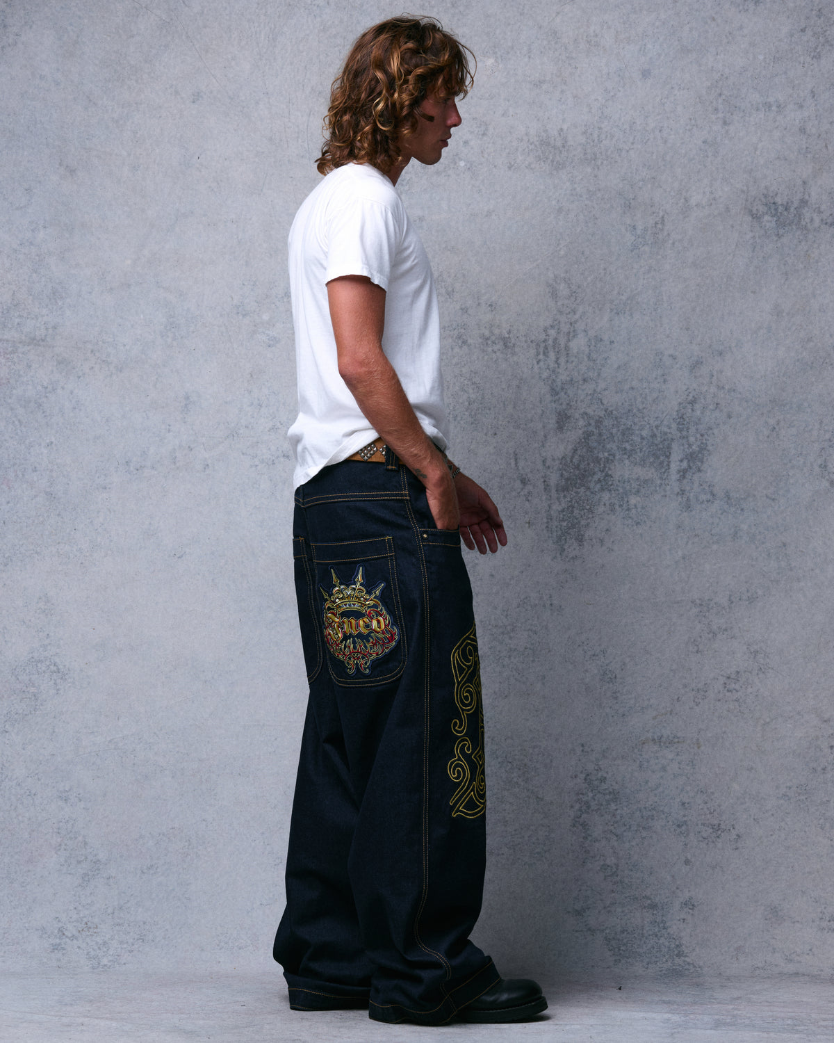 1101 Royal Twin. 26". Dark Indigo.