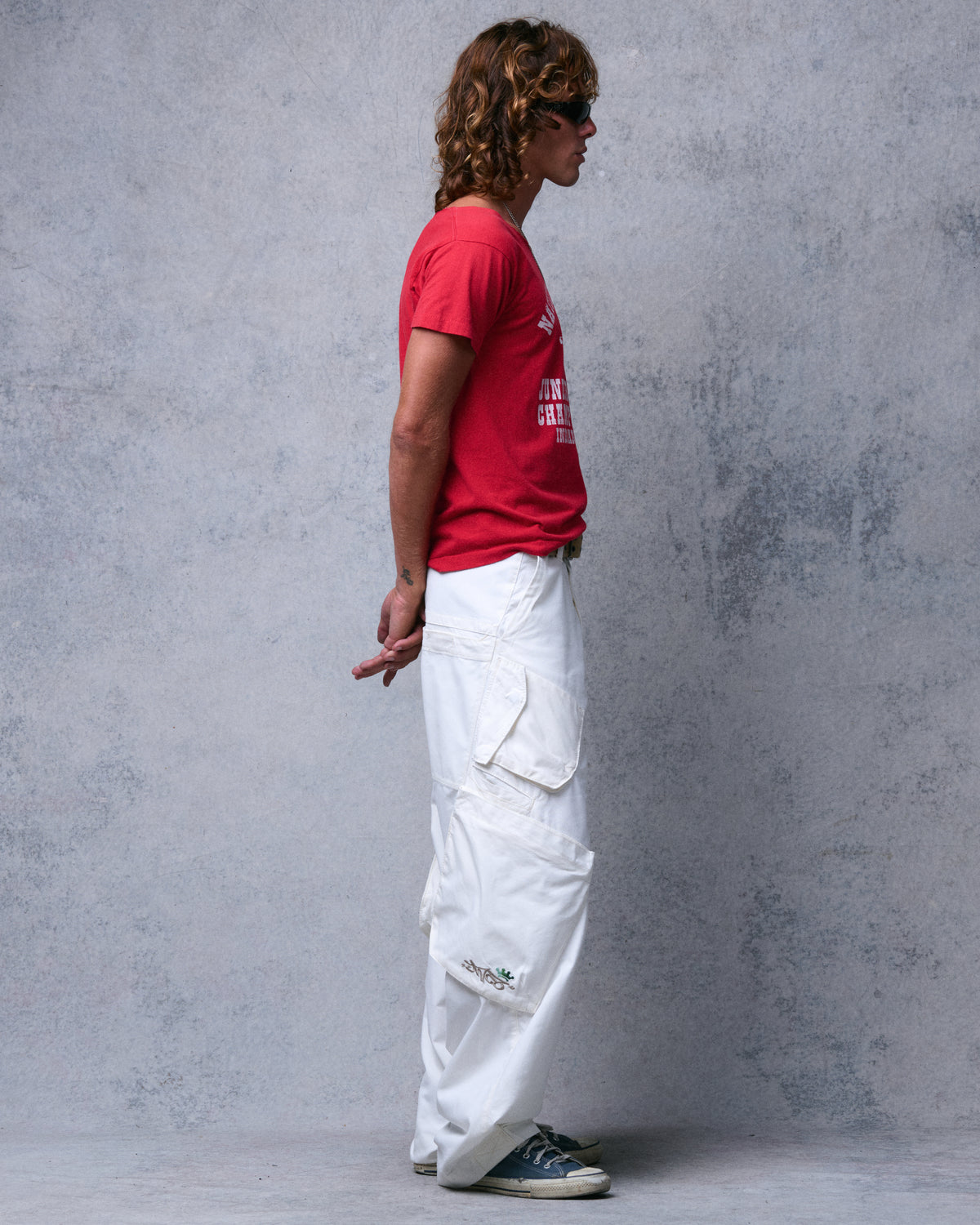Hummer Cargo Pants. 20”. Natural.