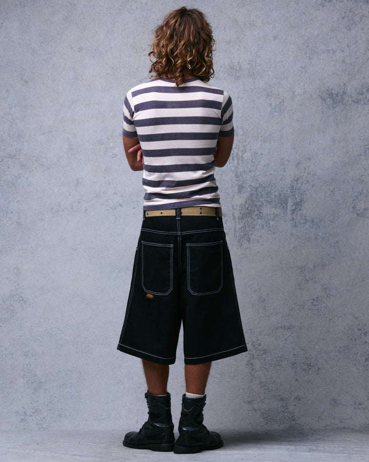 179 Pipes Shorts. 14" Inseam. Jet Black.