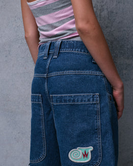 W101 Twin Cannon Shorts. 14" Inseam. Dark Stone.