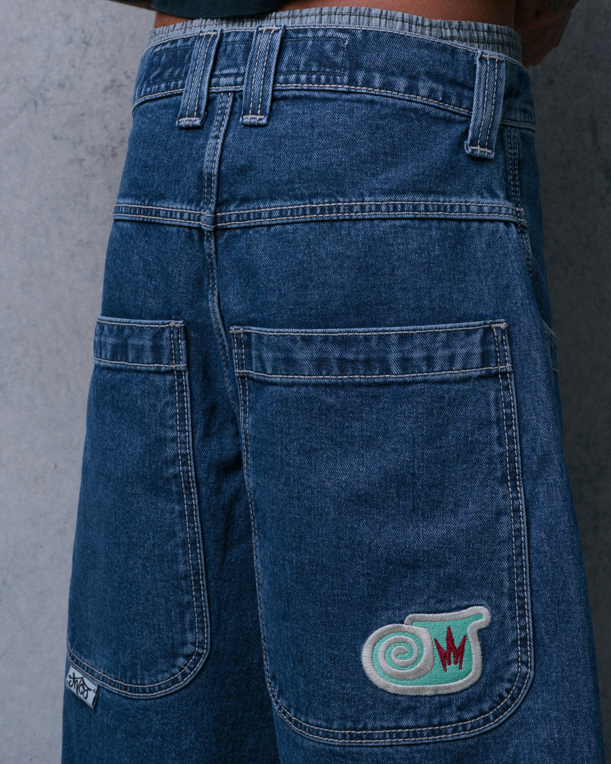 101 Twin Cannon Shorts. 14" Inseam. Dark Stone.