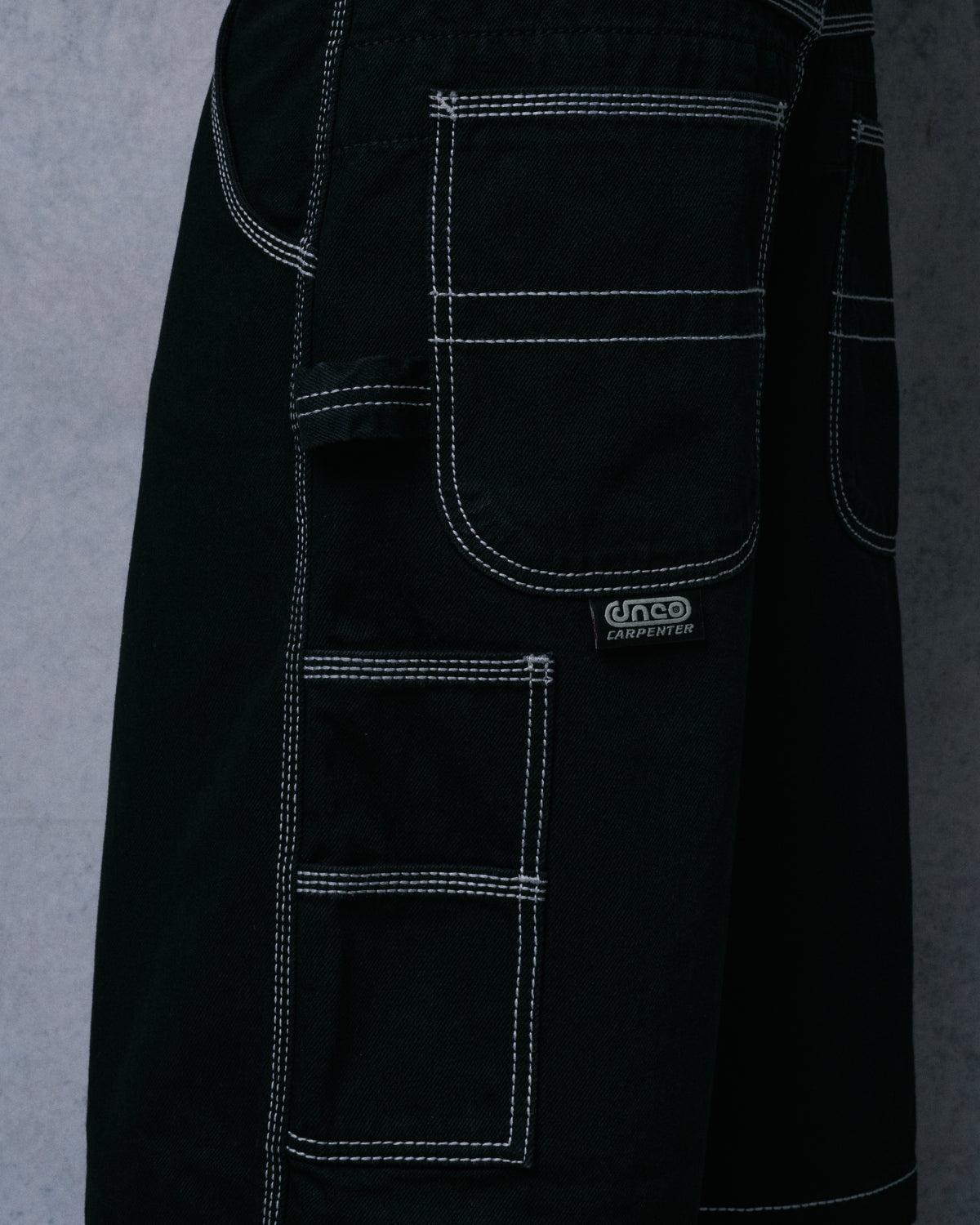 Workman Carpenter Shorts. 14" Inseam. Jet Black.