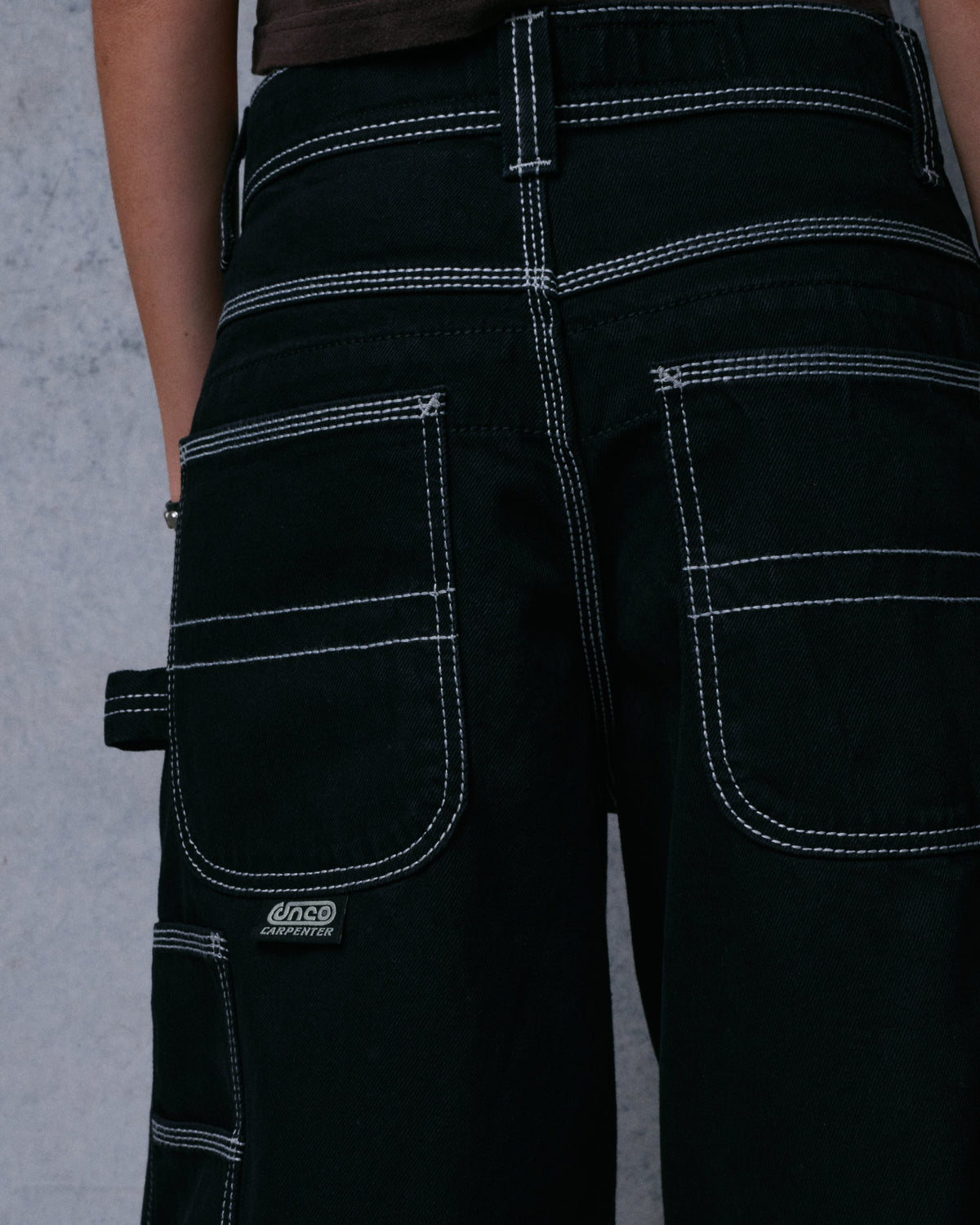 W Workman Carpenter Shorts. 14" Inseam. Jet Black.