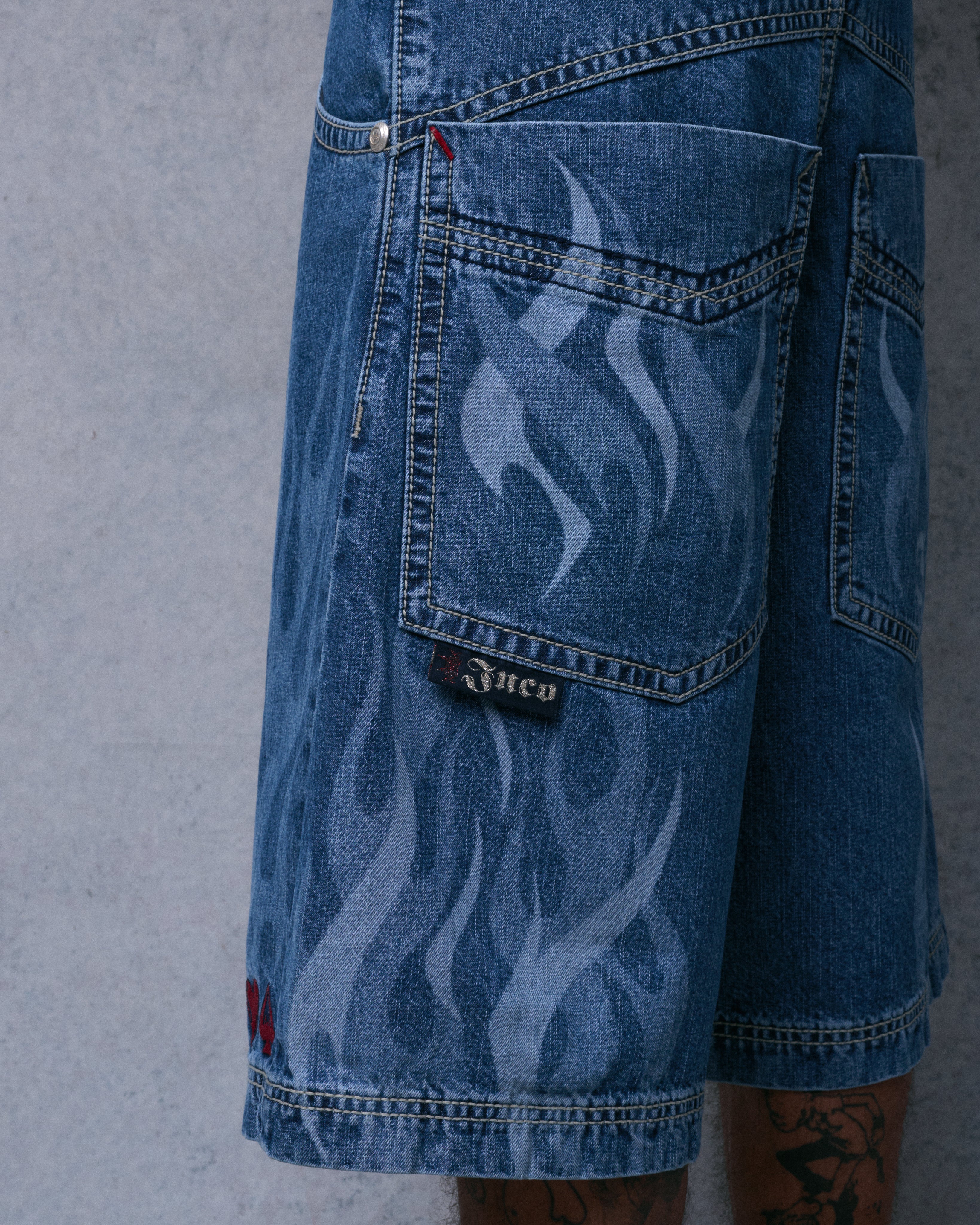Rising Flames Shorts. 15