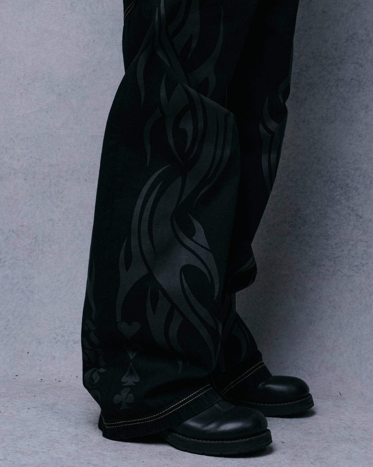 Flame Karatz. 23". Jet Black.