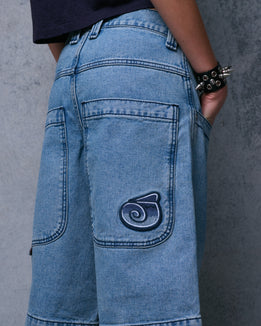 W101 Twin Cannon Shorts. 14" Inseam. Antique.