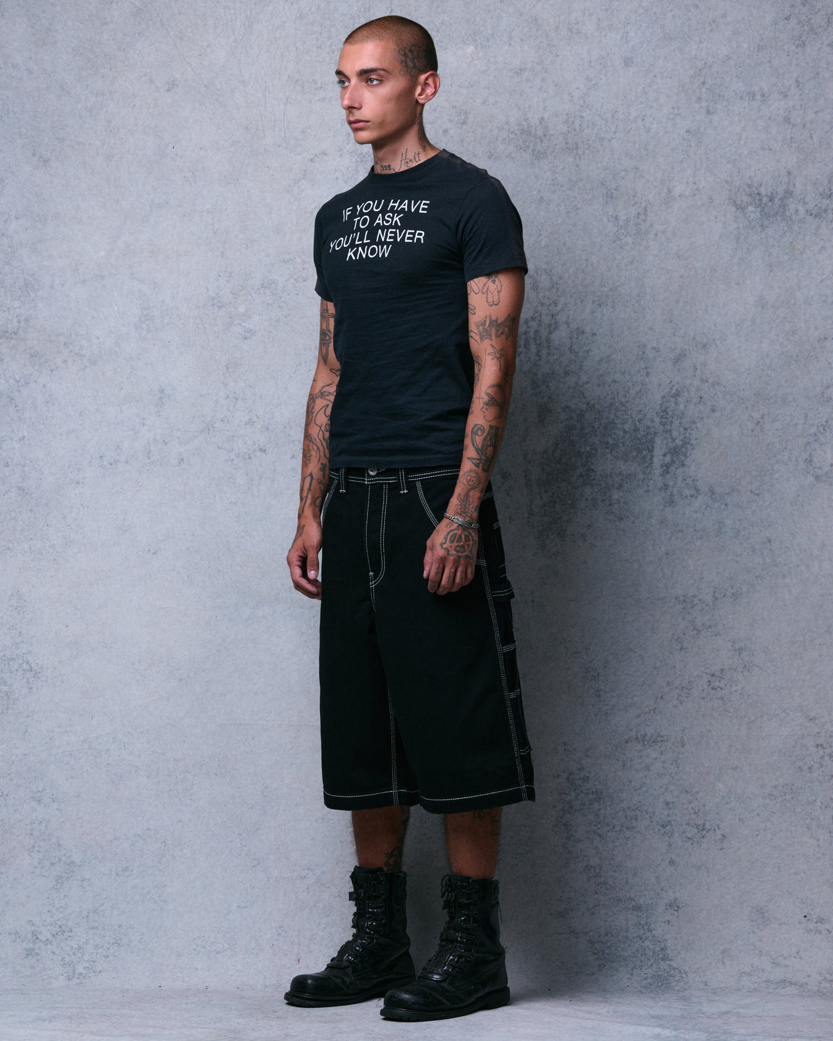 Workman Carpenter Shorts. 14" Inseam. Jet Black.