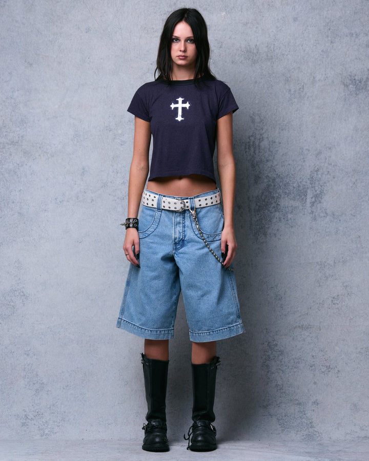 W101 Twin Cannon Shorts. 14" Inseam. Antique.