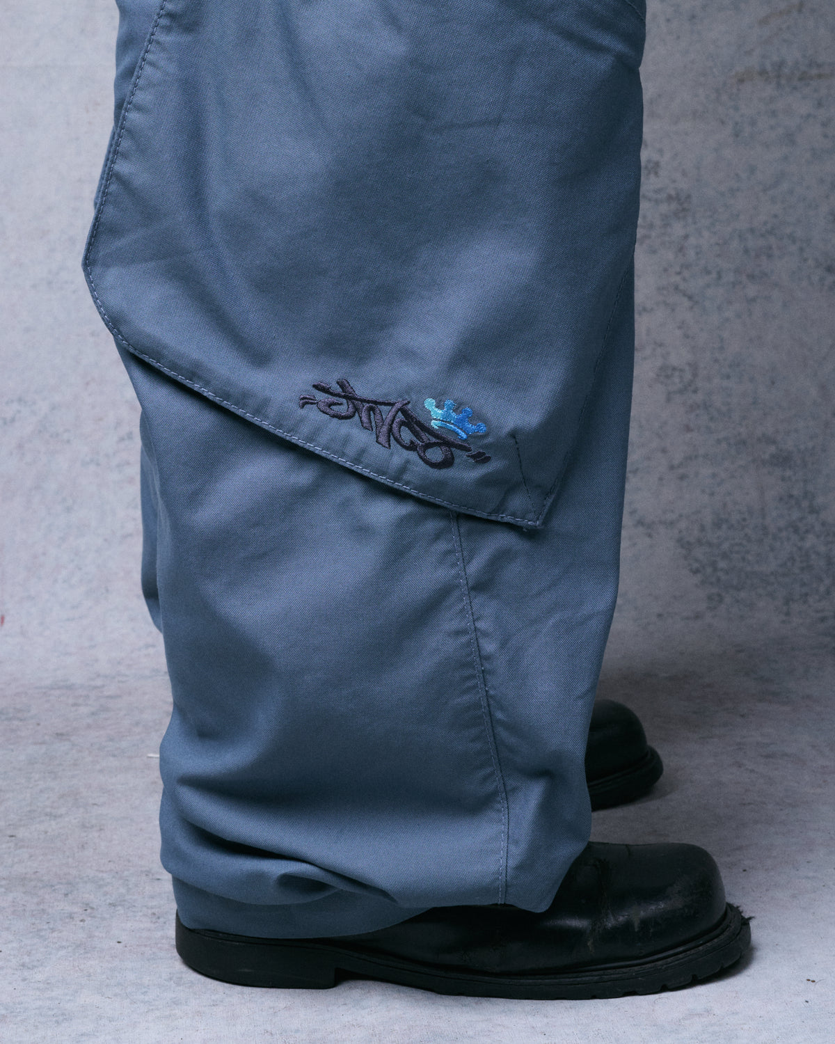 Hummer Cargo Pants. 20”. Blue.