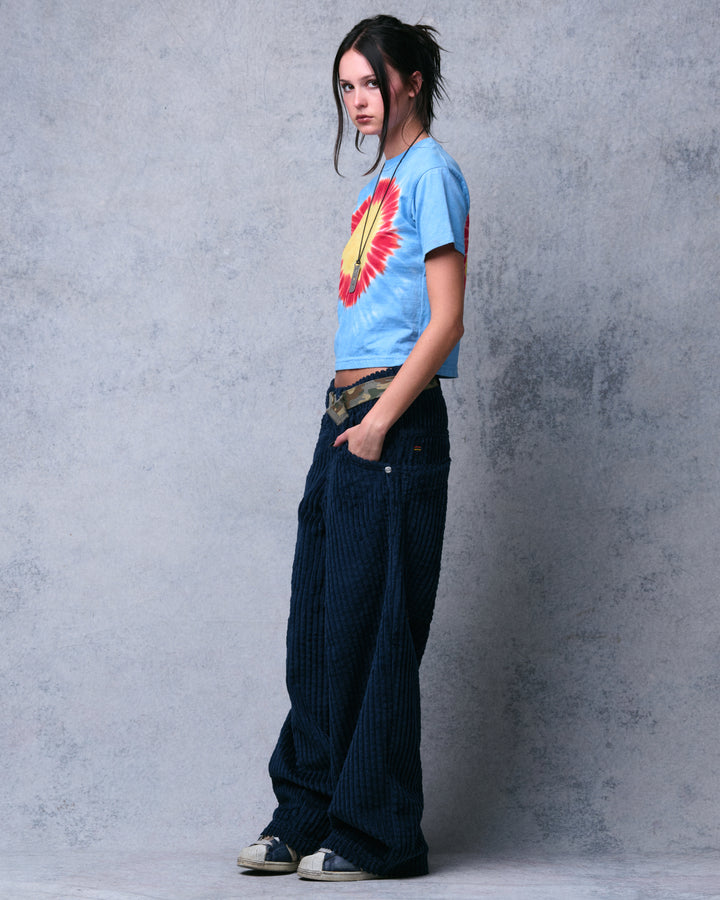 W Wizard. 24". 2 Wale Corduroy. Navy.