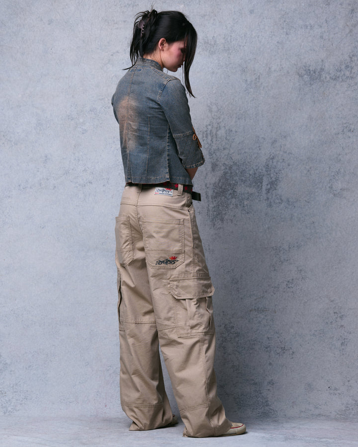 W Indicator Cargo Pants. 22". Khaki.