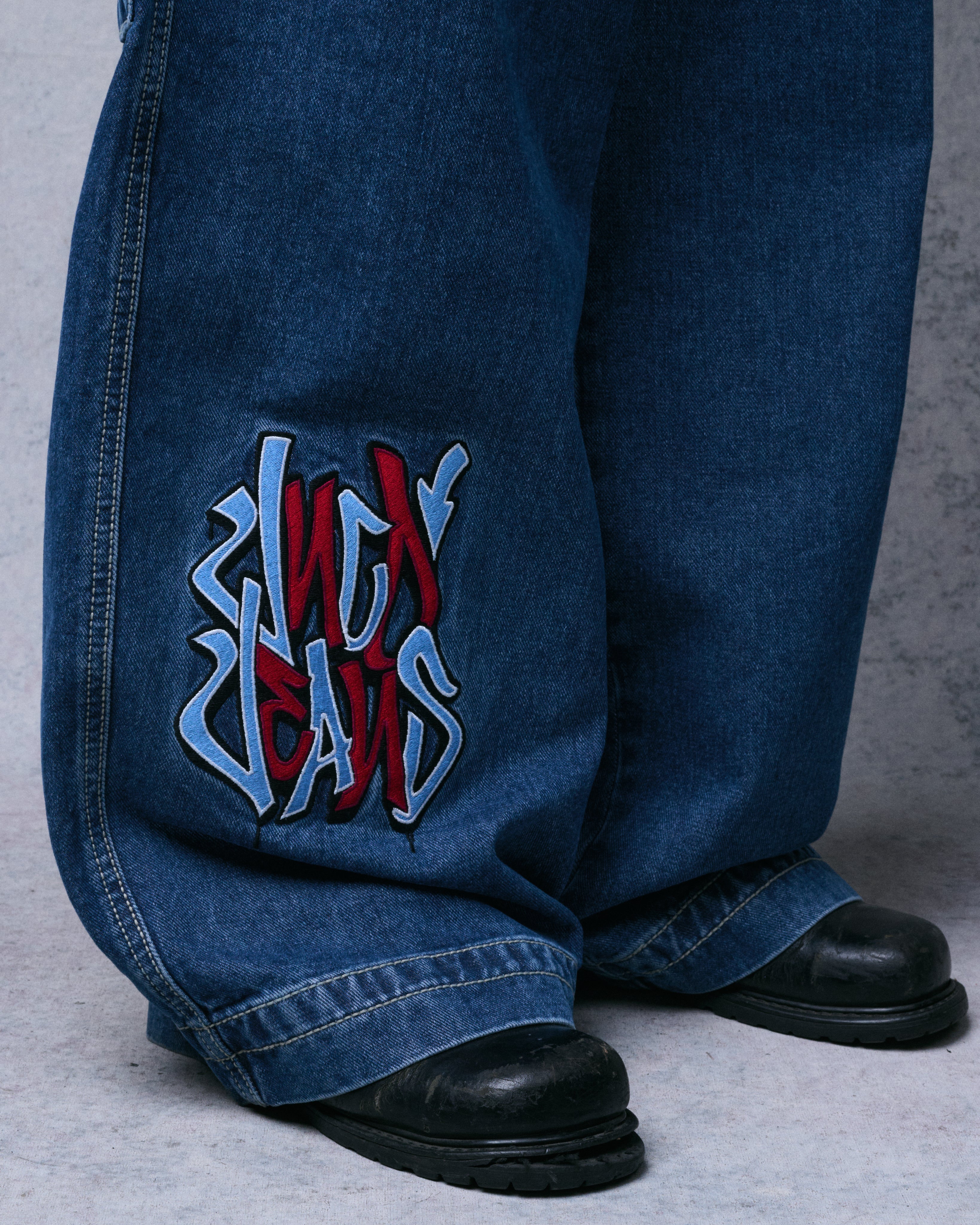 JNCO Rollln’ w34l32 sk8 y2k Rollin Jeans. 26
