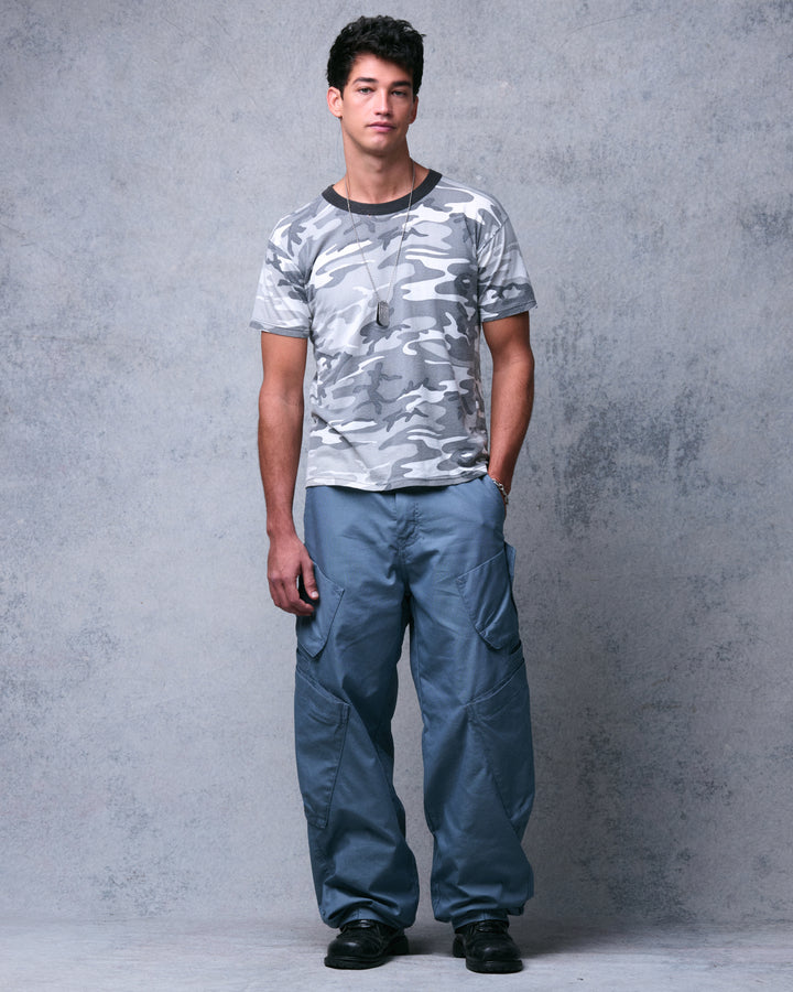 Hummer Cargo Pants. 20”. Blue.