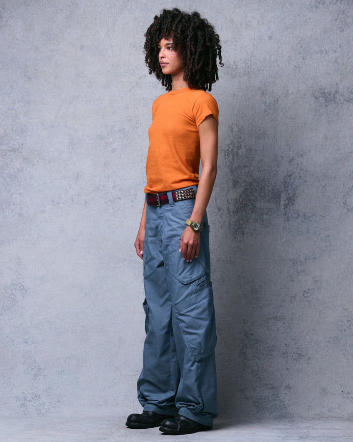 W Hummer Cargo Pants. 20". Blue.
