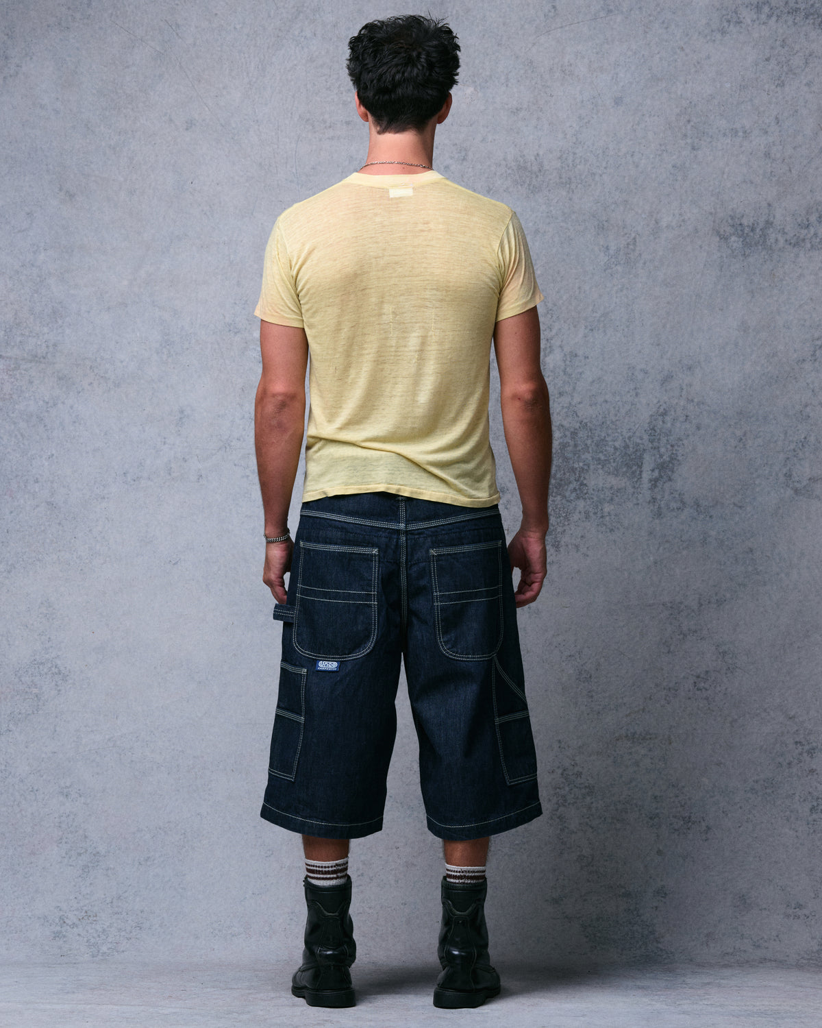 Workman Carpenter Shorts. 14" Inseam. Dark Indigo.
