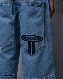 W Wide Load Shorts. 17" Inseam. Antique.