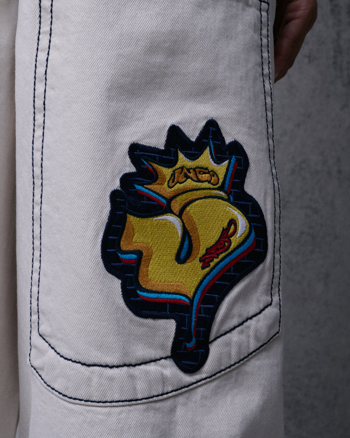 W Jester Shorts. 15" Inseam. Natural.