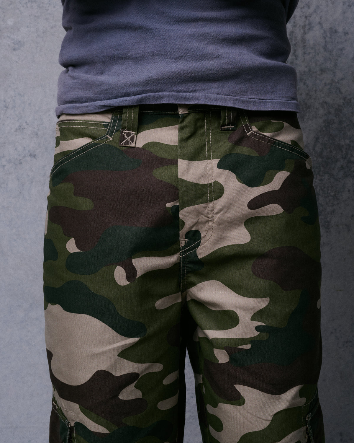 Indicator Cargo Pants. 22”. Swamp Camo.