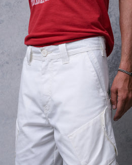 Hummer Cargo Pants. 20”. Natural.