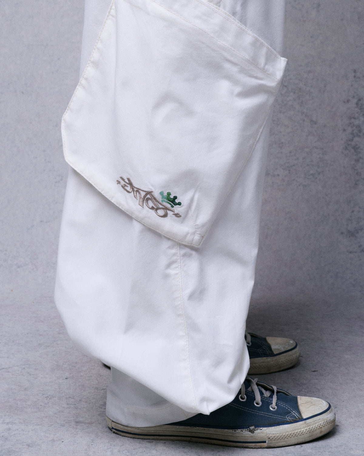Hummer Cargo Pants. 20”. Natural.