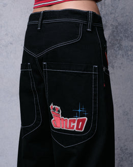 W1169 Low Down Deck. 20". Jet Black.