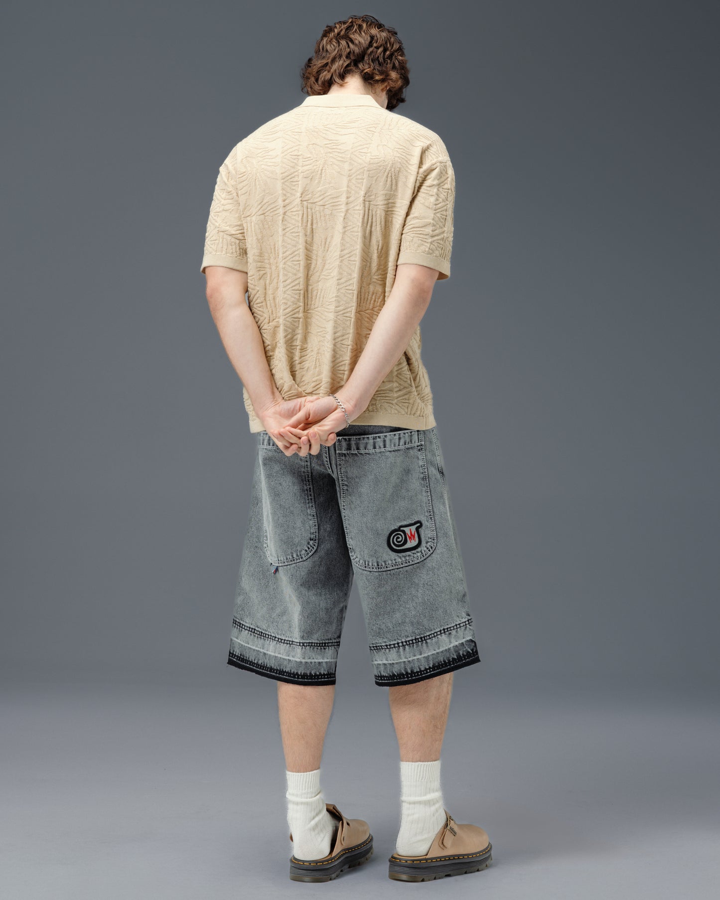 101 Twin Cannon Shorts. 16" Inseam. Black Vintage.