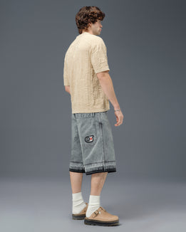 101 Twin Cannon Shorts. 16" Inseam. Black Vintage.