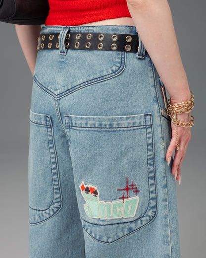 W1169 Low Down Deck. 20". Antique.