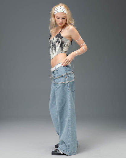 W1179 Easy Wide Pipes. 23". Antique.